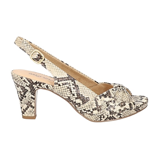 Easy Street Womens Saturn Heeled Sandals