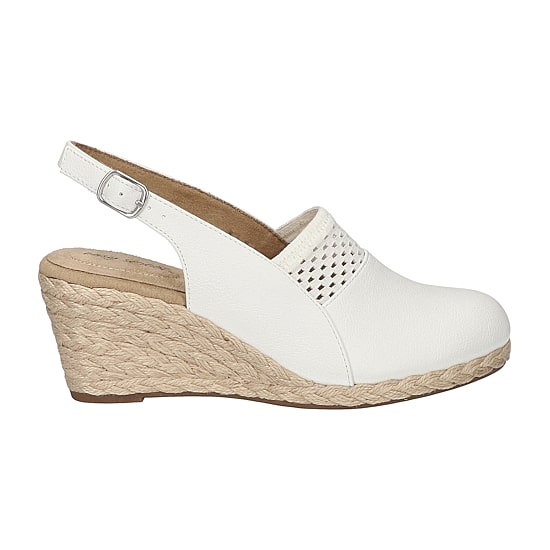 Easy Street Womens Aloha Espadrille Wedge Sandals