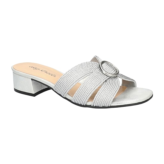 Easy Street Womens Onyx Heeled Sandals