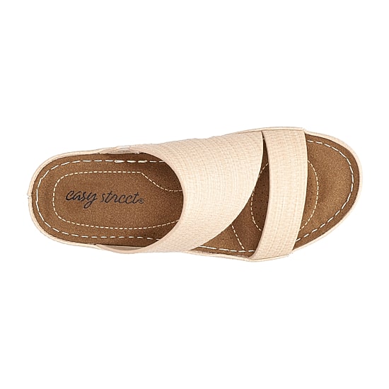 Easy Street Womens Larrain Wedge Sandals
