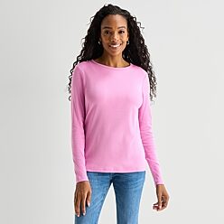 Women's Pink Tops - Women | JCPenney