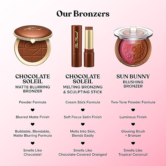 Too Faced Chocolate Soleil Blurring Matte Bronzer