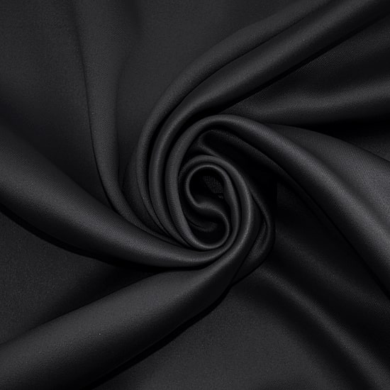 Sun Zero Oslo Rod Pocket Energy Saving 100% Blackout Single Curtain Panel