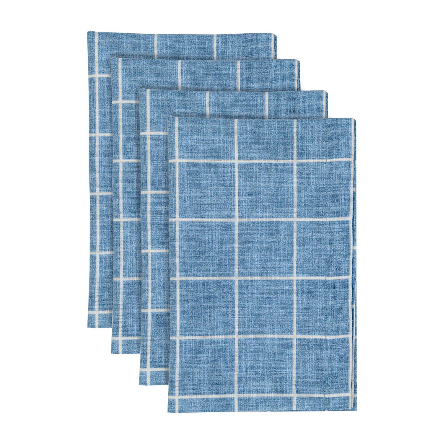 Fieldcrest Window Pane 4-pc. Napkins