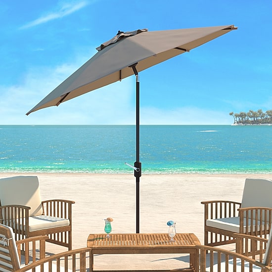 Safavieh Ortega Patio Collection Patio Umbrella