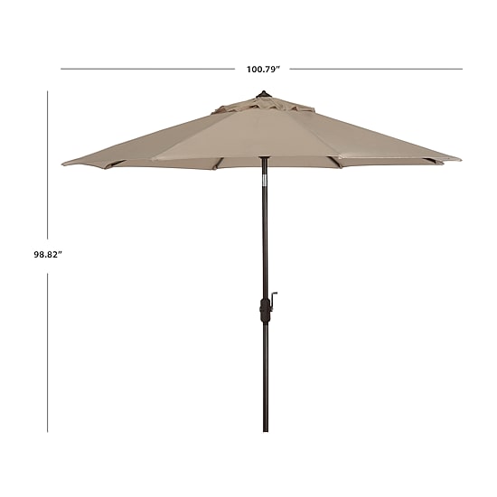 Safavieh Ortega Patio Collection Patio Umbrella