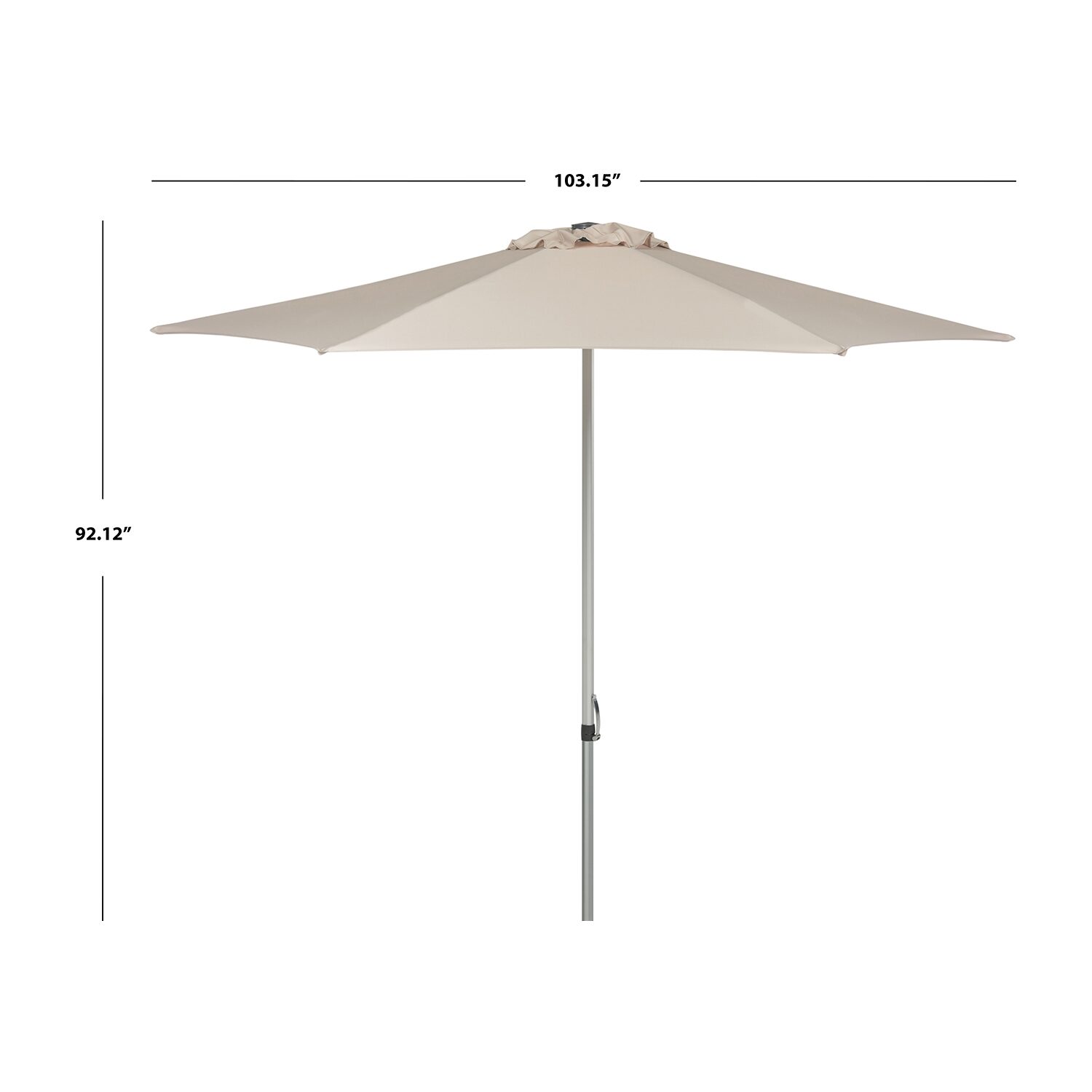 Safavieh Hurst Patio Collection Umbrella