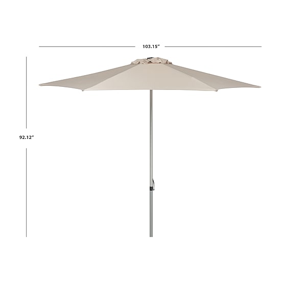 Safavieh Hurst Patio Collection Patio Umbrella