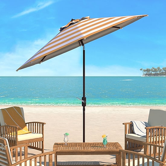 Safavieh Iris Patio Collection Patio Umbrella