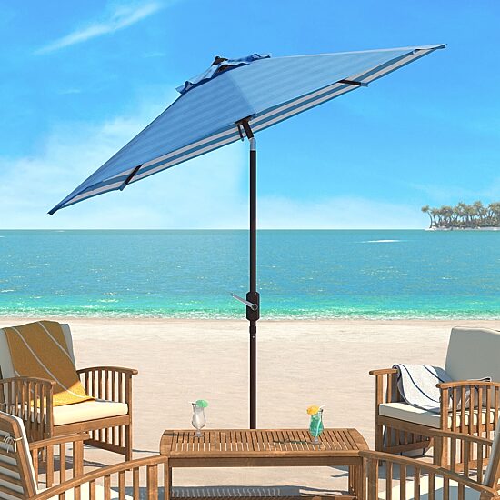 Safavieh Athens Patio Collection Patio Umbrella