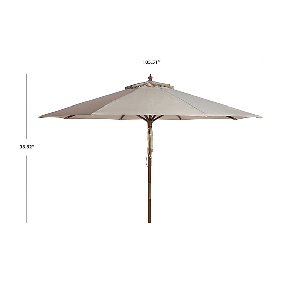 Safavieh Cannes Patio Collection Patio Umbrella