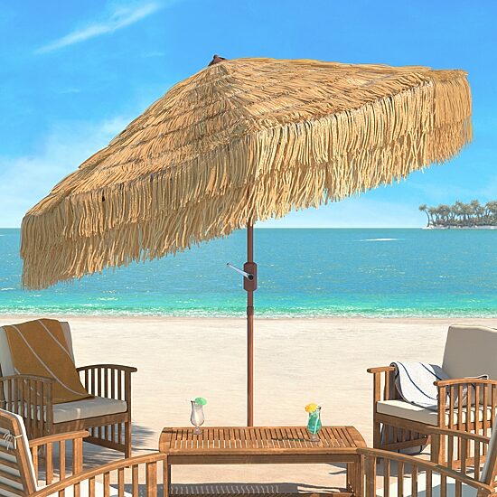 Safavieh Tiki Patio Collection Patio Umbrella