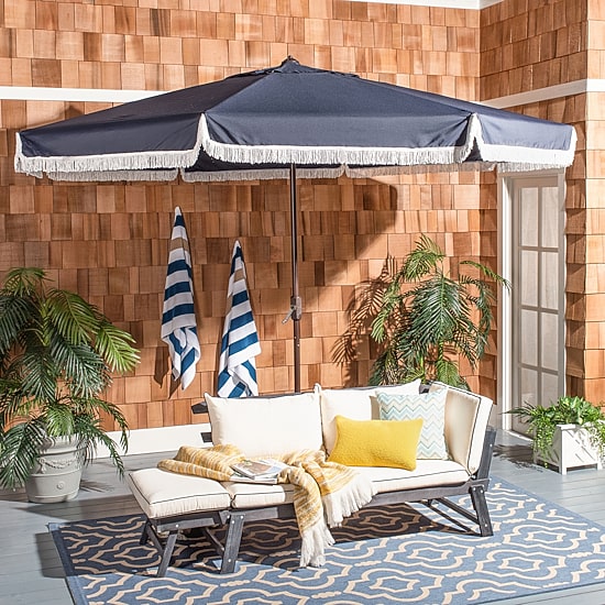Safavieh Milan Patio Collection Patio Umbrella