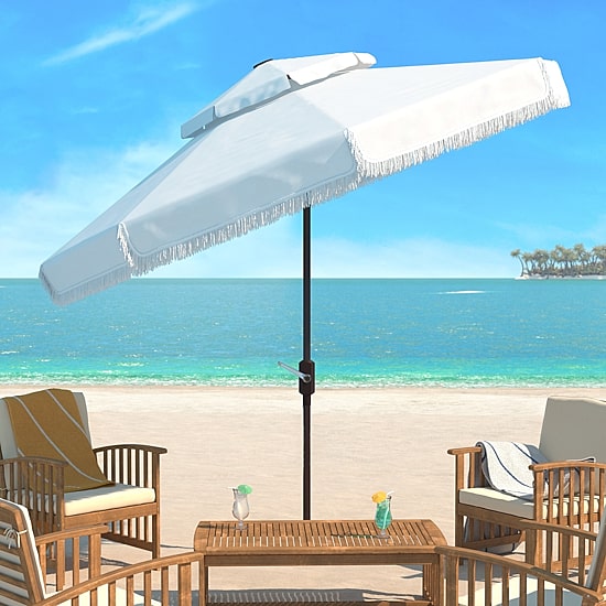 Safavieh Milan Patio Collection Patio Umbrella