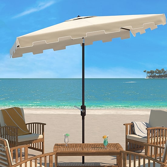Safavieh Zimmerman Patio Collection Patio Umbrella