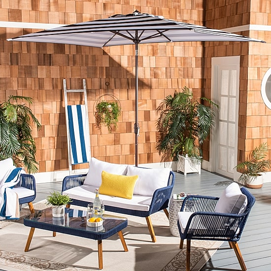 Safavieh Iris Patio Collection Patio Umbrella