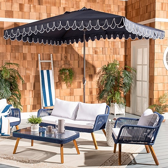 Safavieh Elegant Patio Collection Patio Umbrella