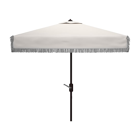 Safavieh Milan Fringe Collection Patio Umbrella