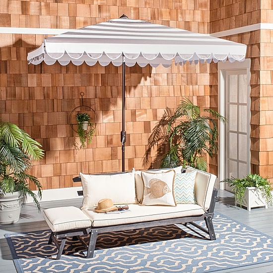 Safavieh Vienna Patio Collection Patio Umbrella