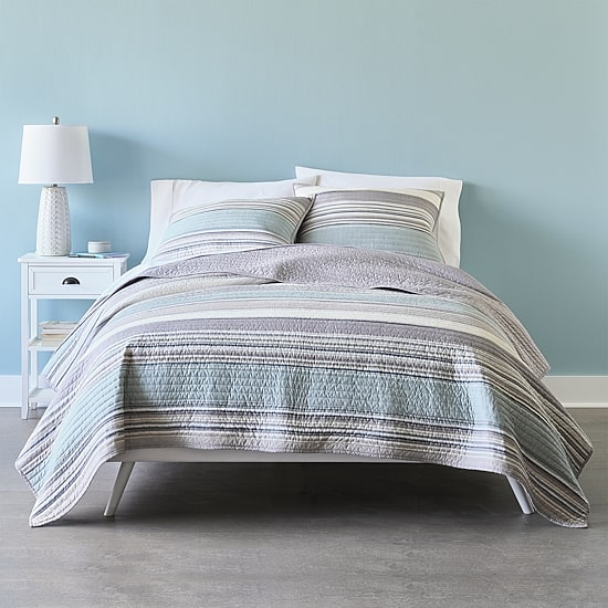 Home Expressions Reagan Stripe Quilt
