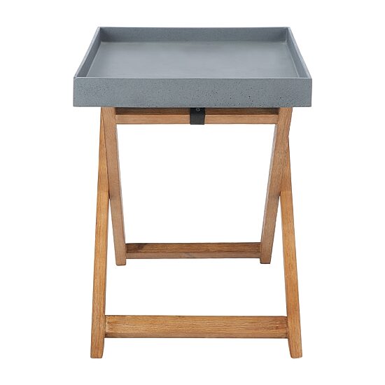 Safavieh Terance Patio Collection Folding Weather Resistant Side Table