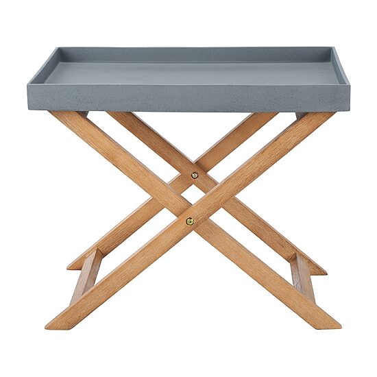 Safavieh Terance Patio Collection Folding Weather Resistant Side Table