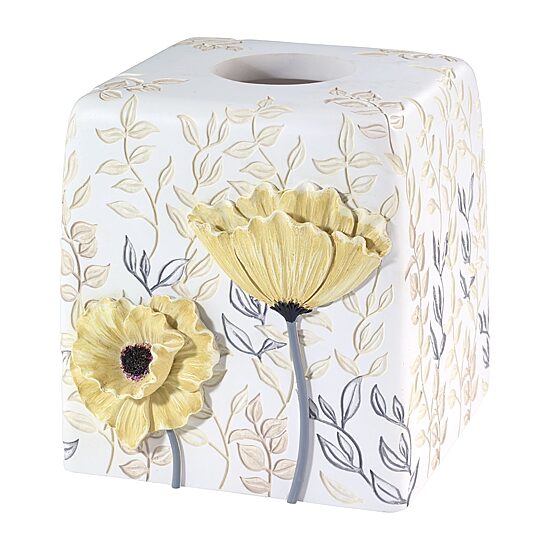 Avanti Marielle Tissue Box Cover