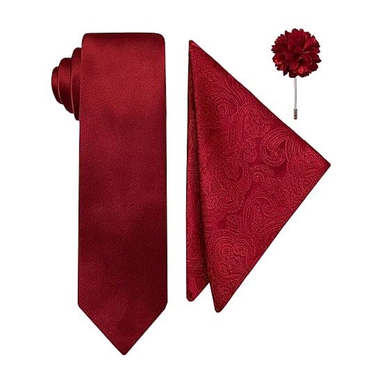 J. Ferrar Solid Tie Set