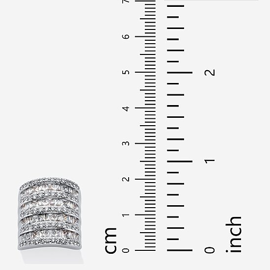 Womens Cubic Zirconia Cocktail Ring
