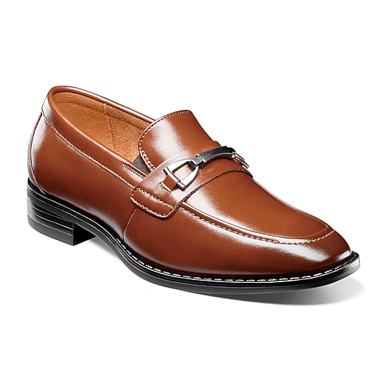 Stacy Adams Kaylor Boys Moc Closed Toe Slip-On Shoe