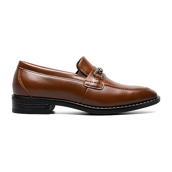 Stacy Adams Kaylor Boys Moc Closed Toe Slip-On Shoe