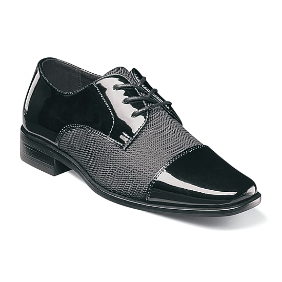 Stacy Adams Pharoah Little & Big Kid Boys Cap Closed Toe Oxford Shoes