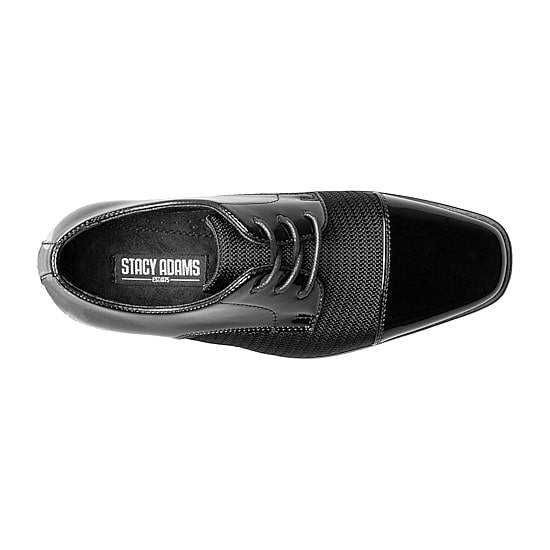 Stacy Adams Pharoah Little & Big Kid Boys Cap Closed Toe Oxford Shoes