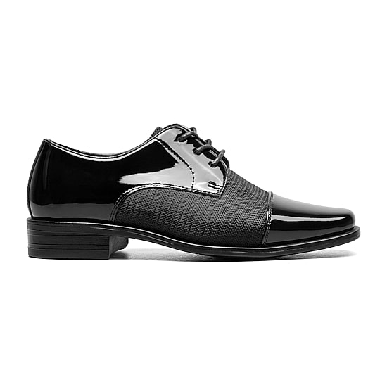 Stacy Adams Pharoah Little & Big Kid Boys Cap Closed Toe Oxford Shoes