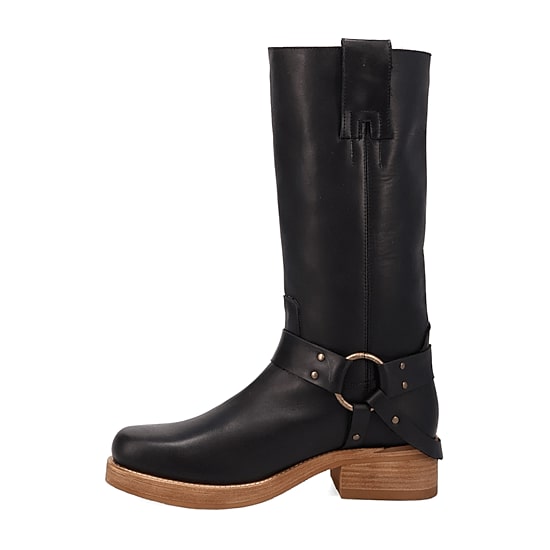 Dingo Mens Rip Block Heel Cowboy Boots