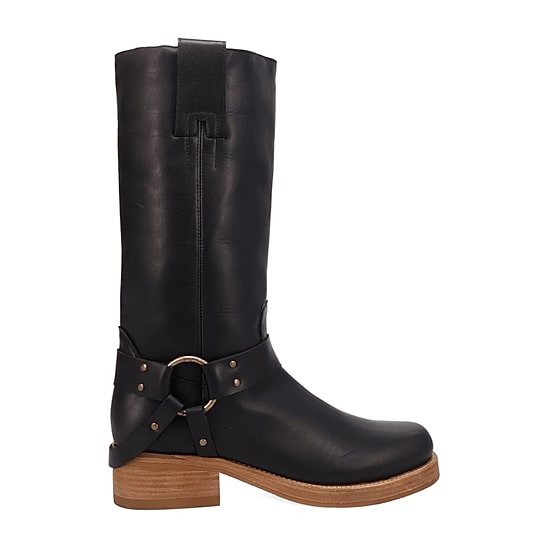 Dingo Mens Rip Block Heel Cowboy Boots