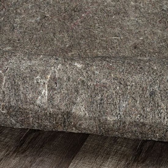 LINON UNDERLAY SOLID RECTANGULAR ACCENT RUG