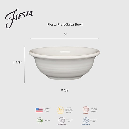 Fiesta Fruit/Salsa Ceramic Serving Bowl