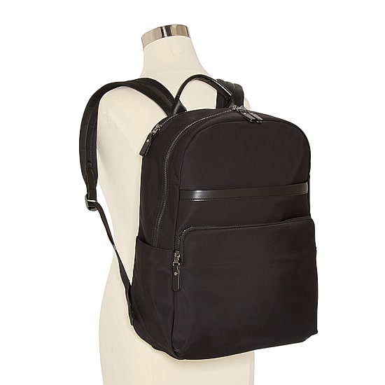 J. Ferrar Mens Adjustable Straps Backpack