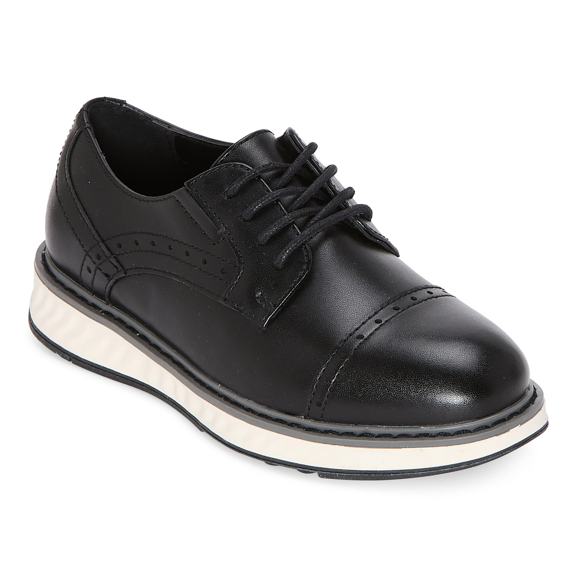 Stafford Cooper Little & Big Kid Boys Cap Closed Toe Oxford Shoes