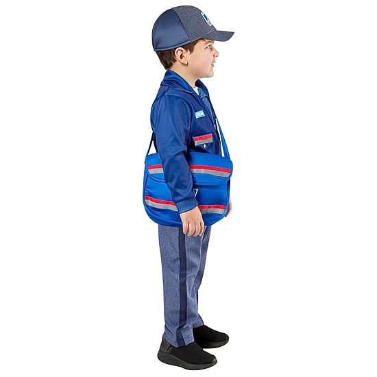 Unisex Usps Letter Carrier 4-pc. Costume