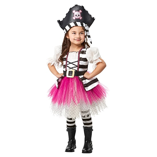 Little & Big Kid Girls Little Pirate Kids 2-pc. Costume
