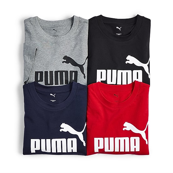 PUMA Mens Crew Neck Short Sleeve Regular Fit Graphic T-Shirt