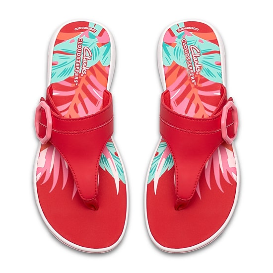 Clarks Cloudsteppers Womens Breeze Cove Flip-Flops