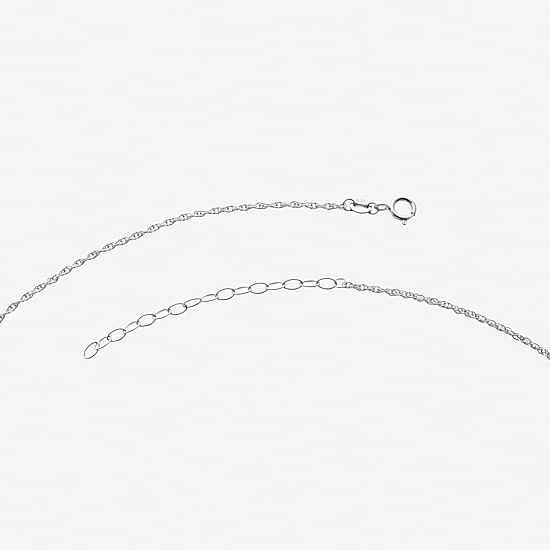 Harry Potter (F/Si2) Womens 1/6 CT. T.W. Lab Grown White Diamond Sterling Silver 16 Inch Pendant Necklace