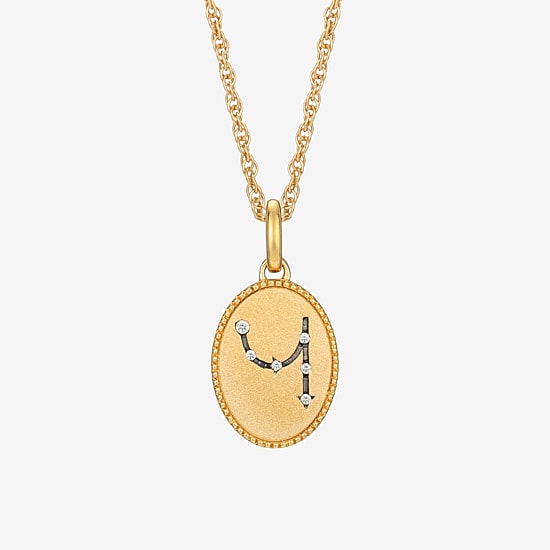Harry Potter (F / Si2) Womens Diamond Accent Lab Grown White Diamond 14K Gold Over Silver Oval 16 Inch Pendant Necklace