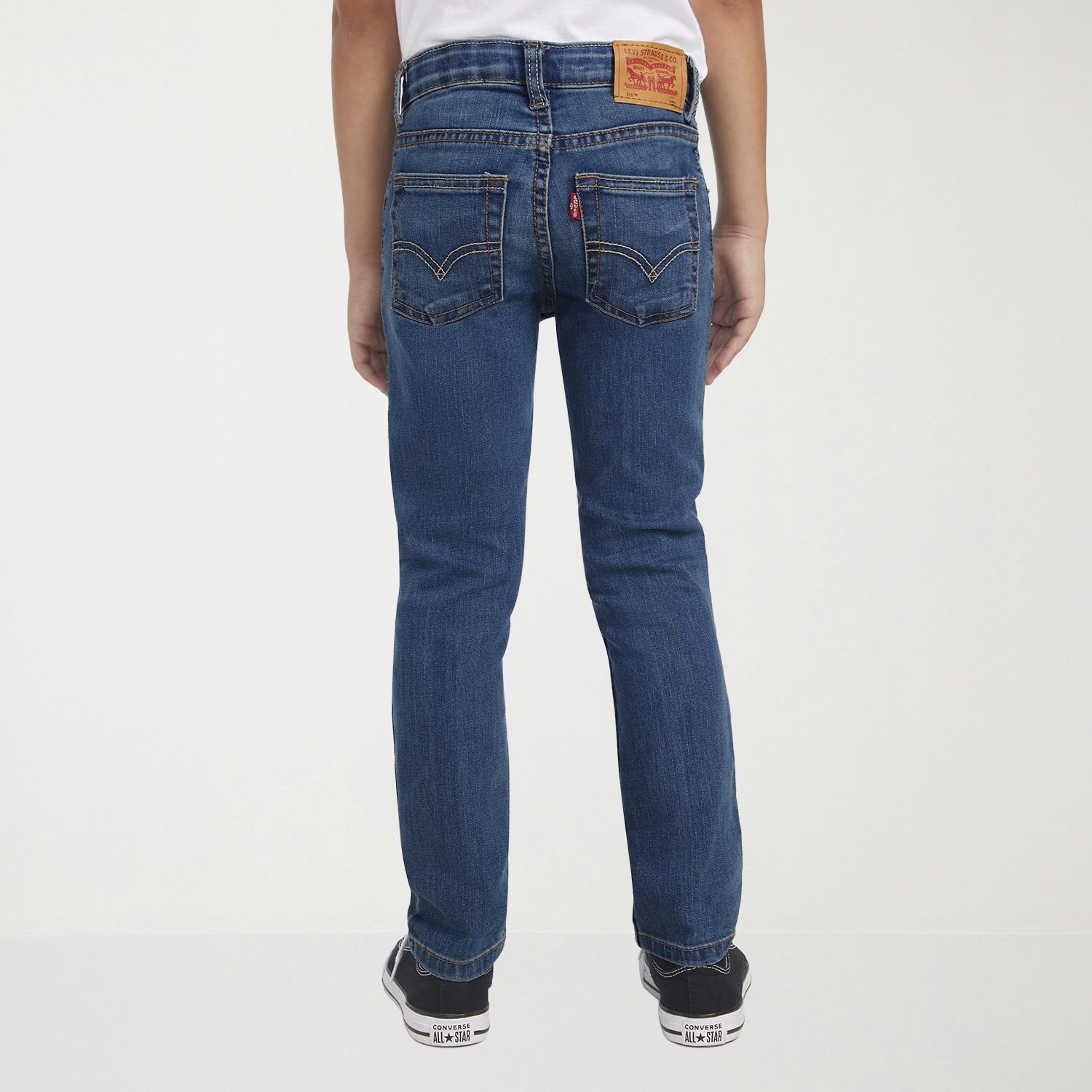 Levi's® Little Boys Adjustable Waist 510™ Skinny Fit Denim Jean