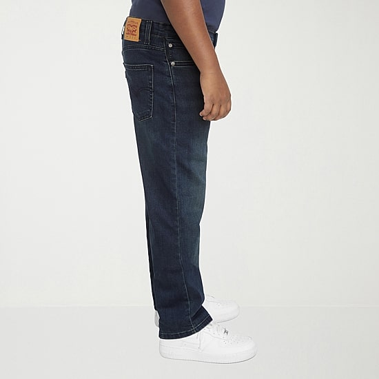 Levi's® Big Kid Boys Adjustable Waist Stretch Fabric 514™ Straight Leg Jean