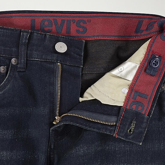 Levi's® Big Kid Boys Adjustable Waist Stretch Fabric 514™ Straight Leg Jean