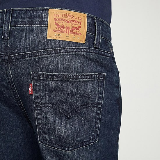 Levi's® Big Kid Boys Adjustable Waist Stretch Fabric 514™ Straight Leg Jean